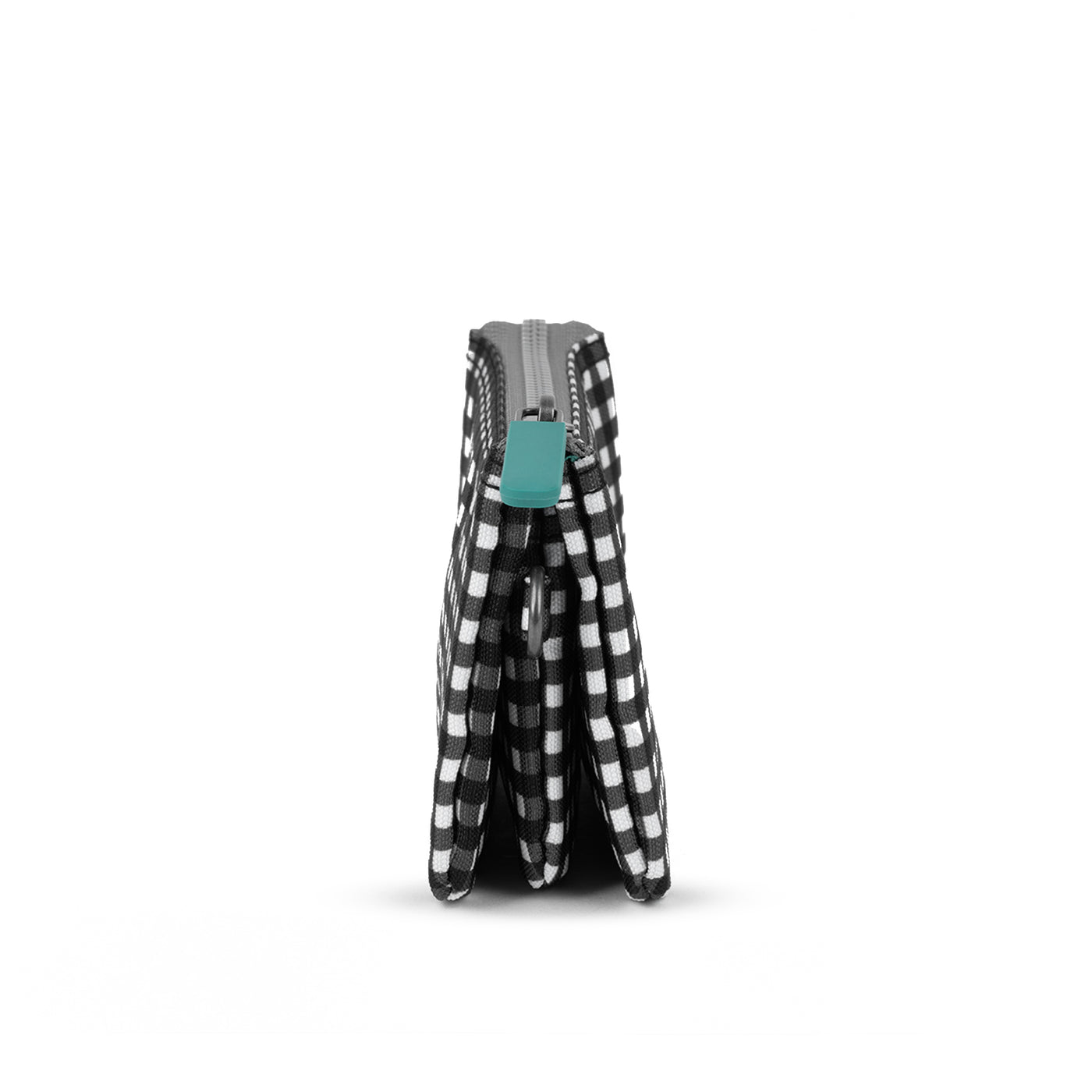 Carnaby Black Gingham Recycled Canvas