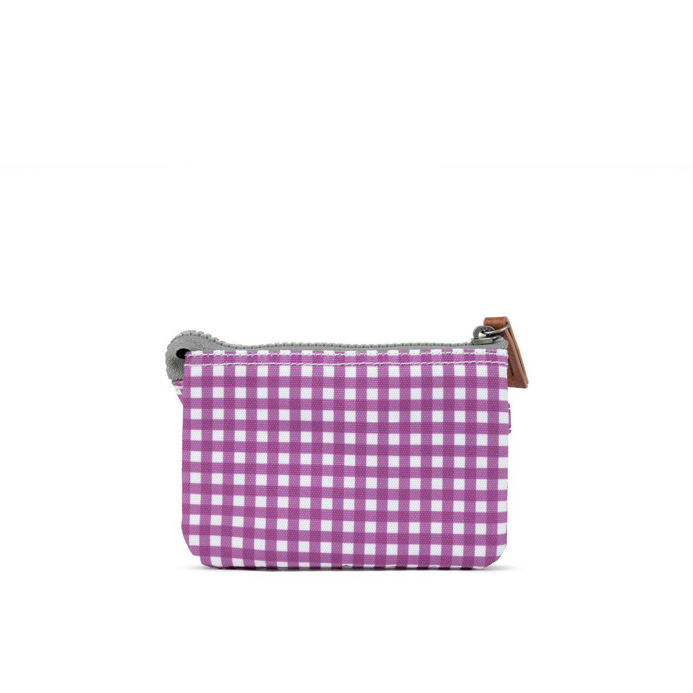 Carnaby Purple Gingham Recycled Canvas