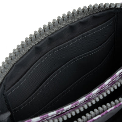 Carnaby Purple Gingham Recycled Canvas