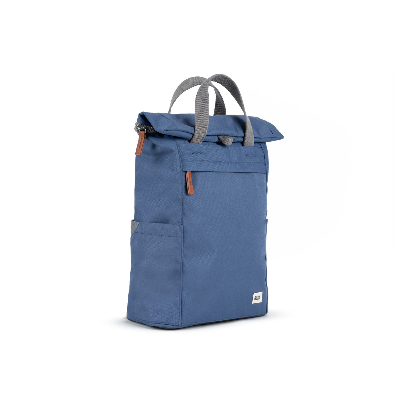 Finchley A Burnt Blue Recycled Canvas
