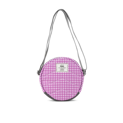 Paddington B Purple Gingham Recycled Canvas