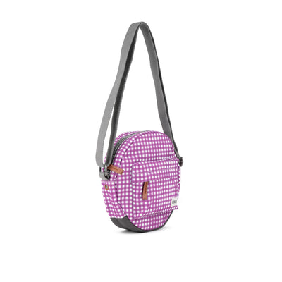 Paddington B Purple Gingham Recycled Canvas