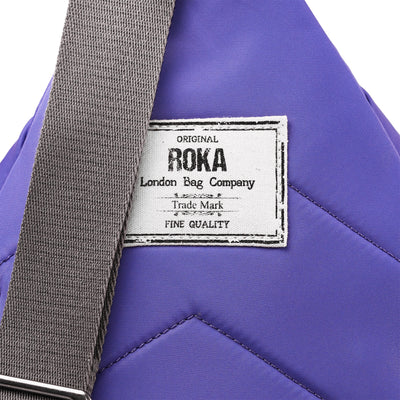 Willesden B Peri Purple Recycled Nylon