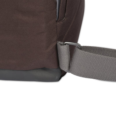 Flannel Canfield B Dark Chocolate Recycled Canvas