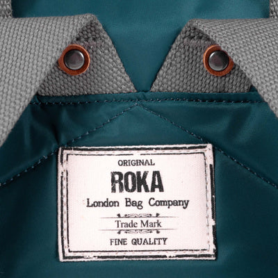 Canfield C Teal Recycled Canvas