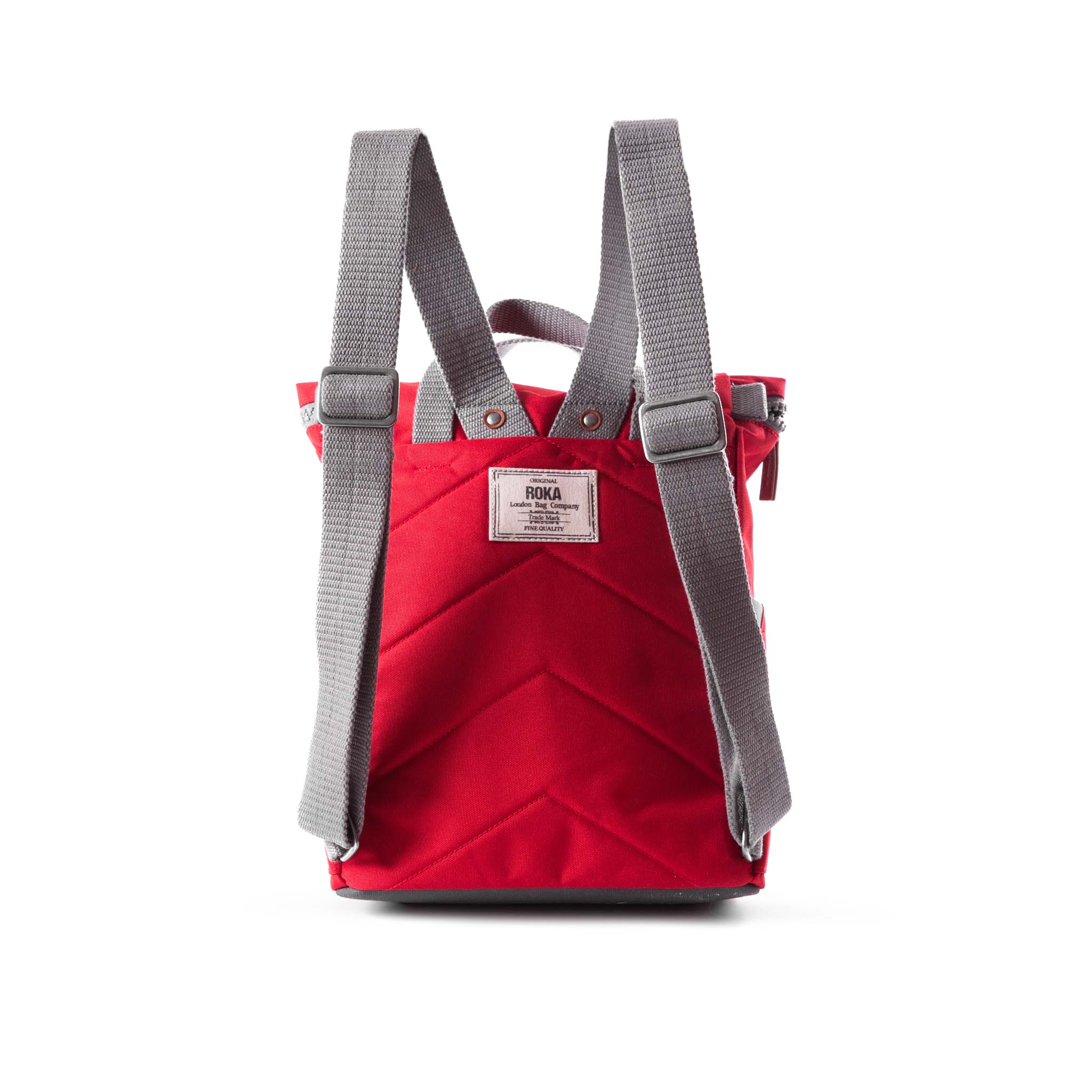 Finchley A Mars Red Recycled Canvas ROKA London