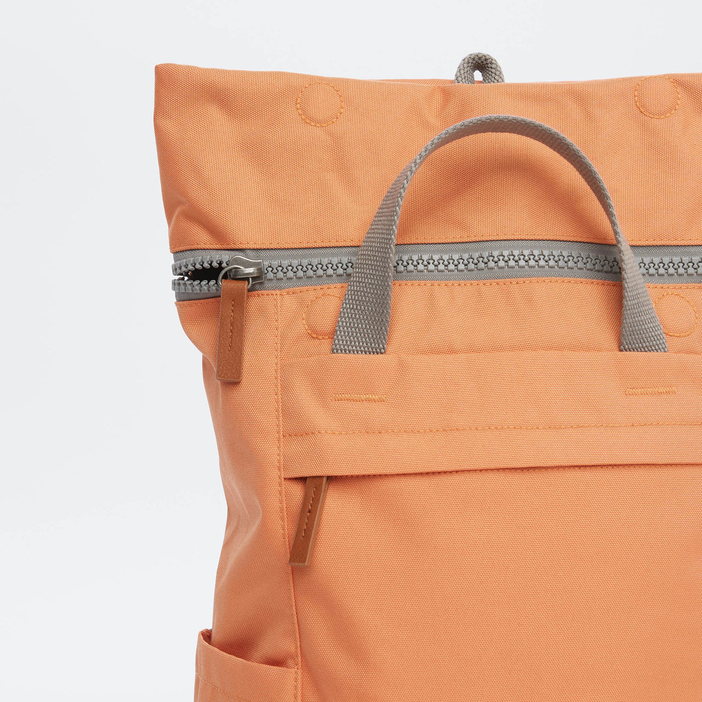 Finchley A Apricot Recycled Canvas
