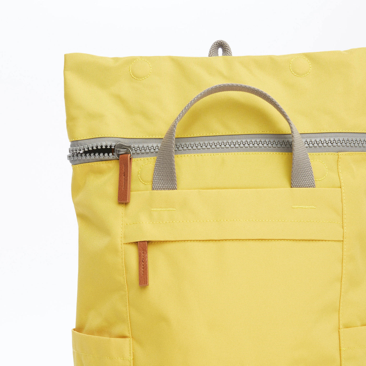 Finchley A Lemon Recycled Canvas