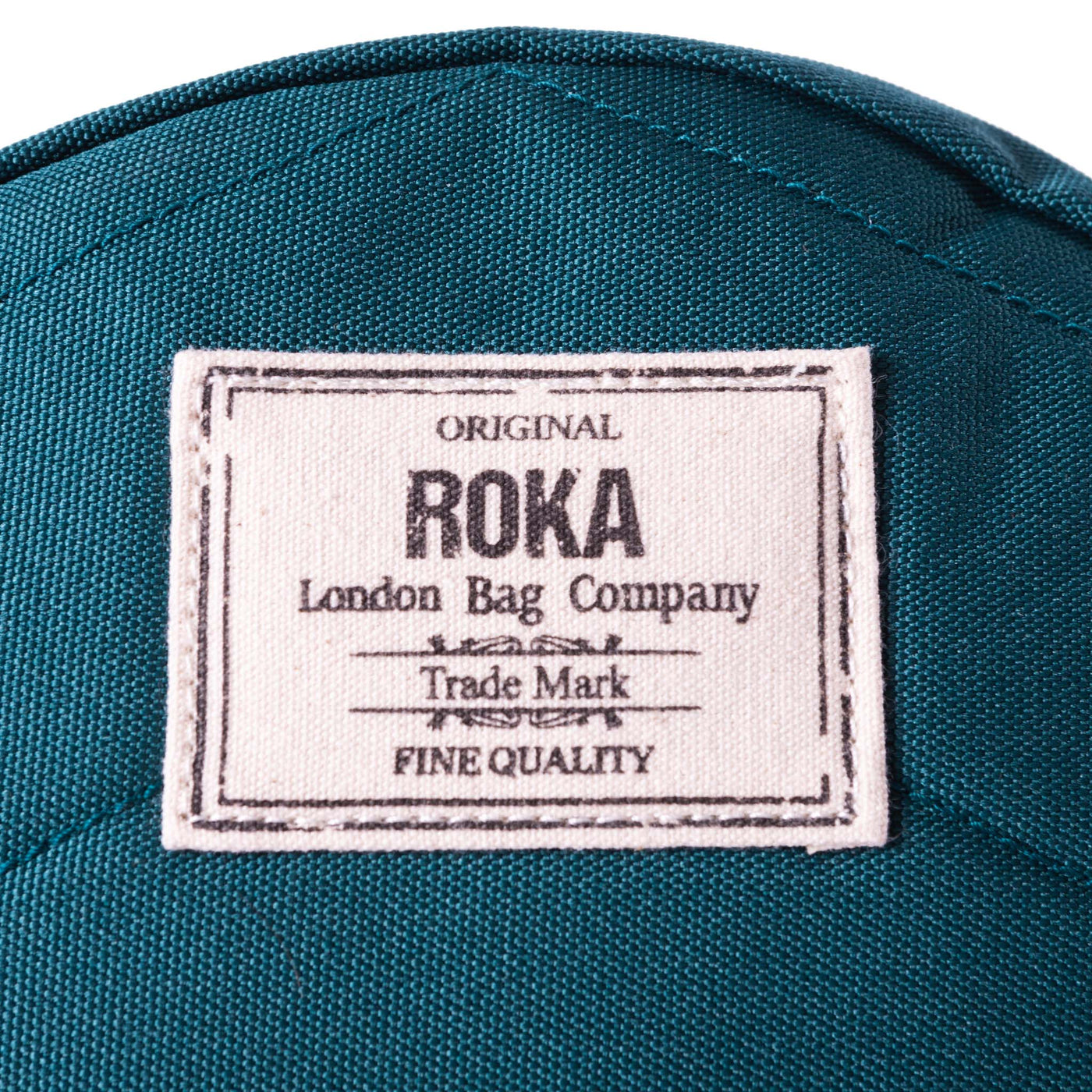 Paddington B Teal Recycled Canvas
