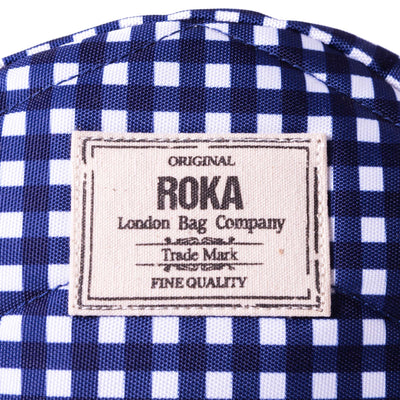 Paddington B Gingham Recycled Canvas