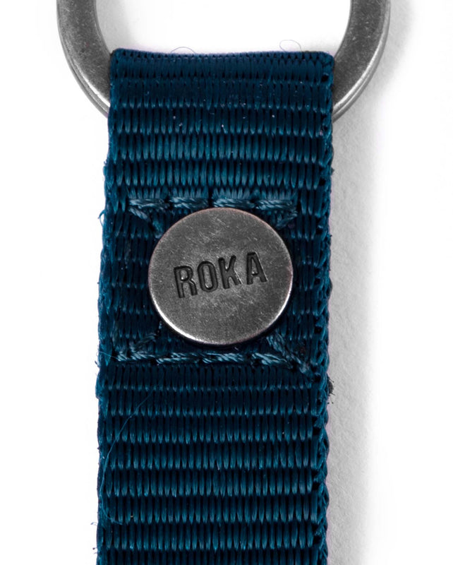 Portland Keyring in Teal
